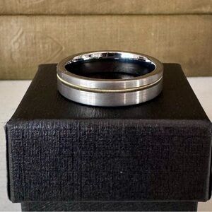 Guitar String Tungsten Ring Mens - Size 12 NWOT
